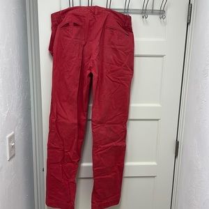 Size 32/34 Polo salmon Khakis. LIKE NEW!!